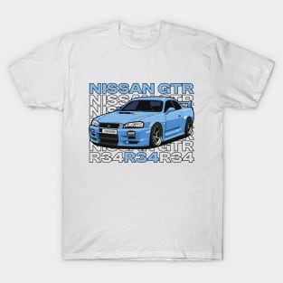 Nissan GTR R34, Skyline GTR R34 T-Shirt